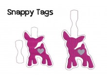 ITH - Anhänger Schlüsselanhänger Rehlein